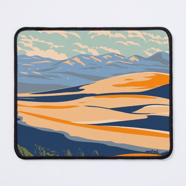 Item preview, Coral Pink Sand Dunes State Park between Mount Carmel Junction and Kanab in Utah USA WPA Poster Art designed and sold by patrimonio.