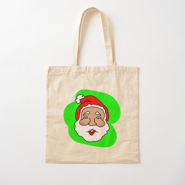 Papa Christmas - Christmas Art Cotton Tote Bag