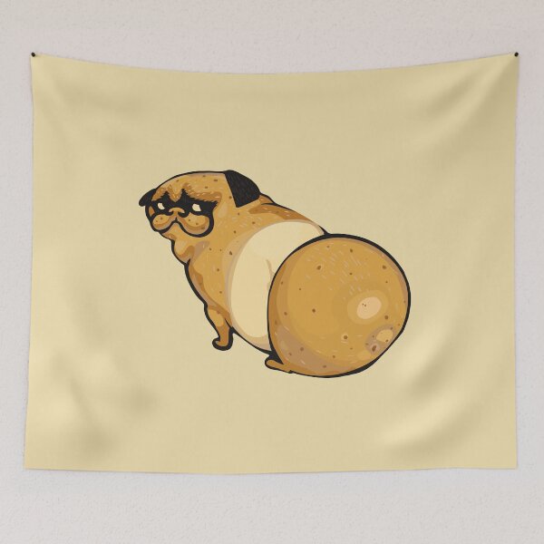 Item preview, Pug Potato designed and sold by Huebucket.