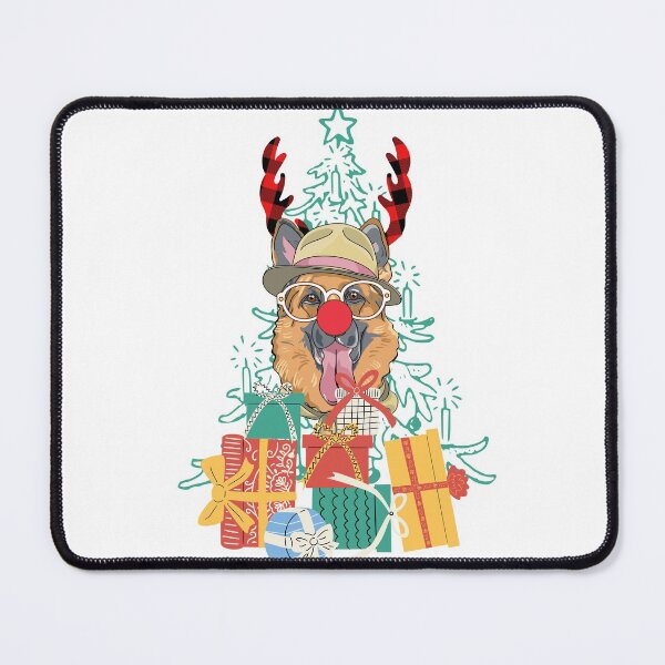 Item preview, German Shepherd Ugly Christmas designed and sold by i-longmanshop.