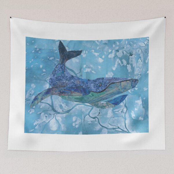 Item preview, Humpback Whale Collage designed and sold by Audrey Abbe.
