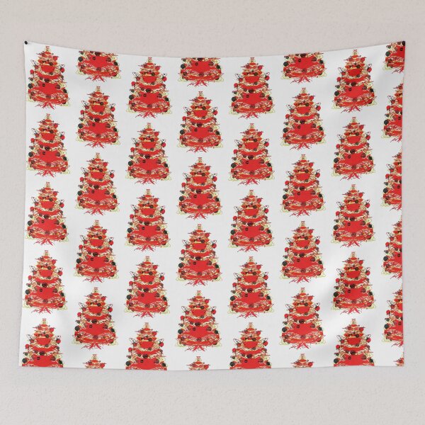 Item preview, Christmas Red Tree by RegiaArt designed and sold by regiaart.