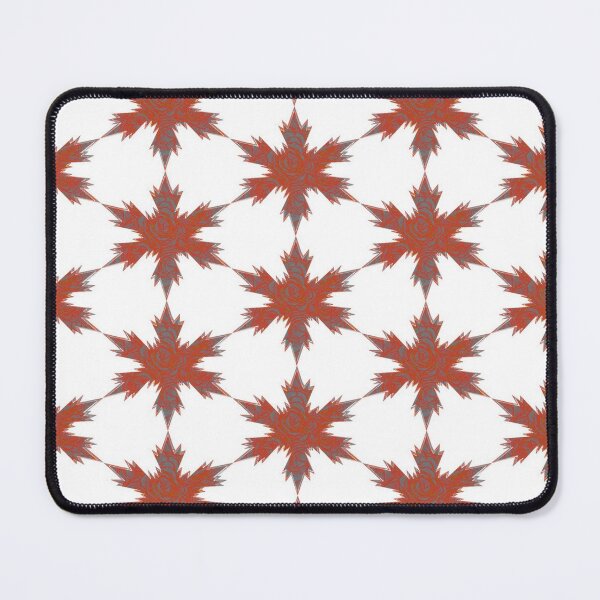 Item preview, Orange gray Snowflakes Rose Star by Iritof designed and sold by iritof.