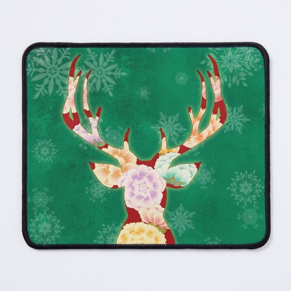 Item preview, Peony deer T2: Minhwa-Korean traditional/folk art designed and sold by minsillust.