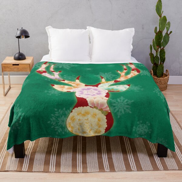 Item preview, Peony deer T2: Minhwa-Korean traditional/folk art designed and sold by minsillust.
