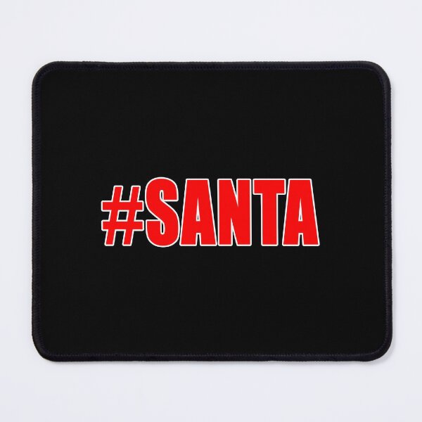 Item preview, Hashtag Santa #Santa Christmas Holiday Simple Text Design designed and sold by Jason Gilbert.