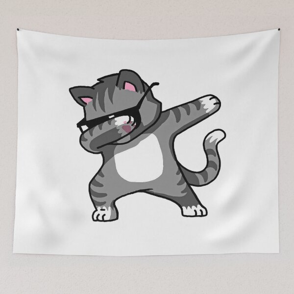 Item preview, Swag cat dancing designed and sold by Memes-Pain.
