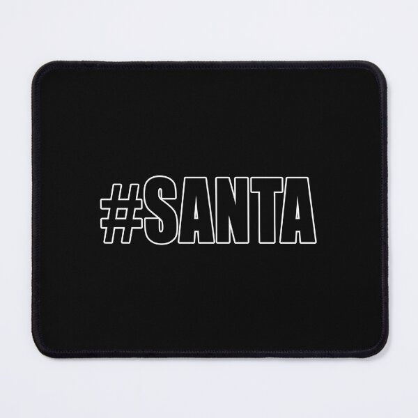 Item preview, Hashtag Santa #Santa Christmas Holiday Simple Text Design designed and sold by Jason Gilbert.