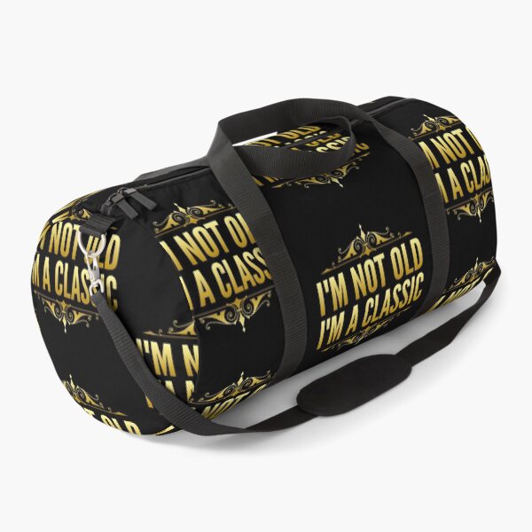 Item preview, I'm Not Old I'm A Classic Gold Typography Funny Quotes or Phrase in Normal Style designed and sold by Vasabi88.