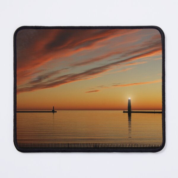 Item preview, Lighthouse at Frankfort, Michigan USA designed and sold by PaulKPhoto.
