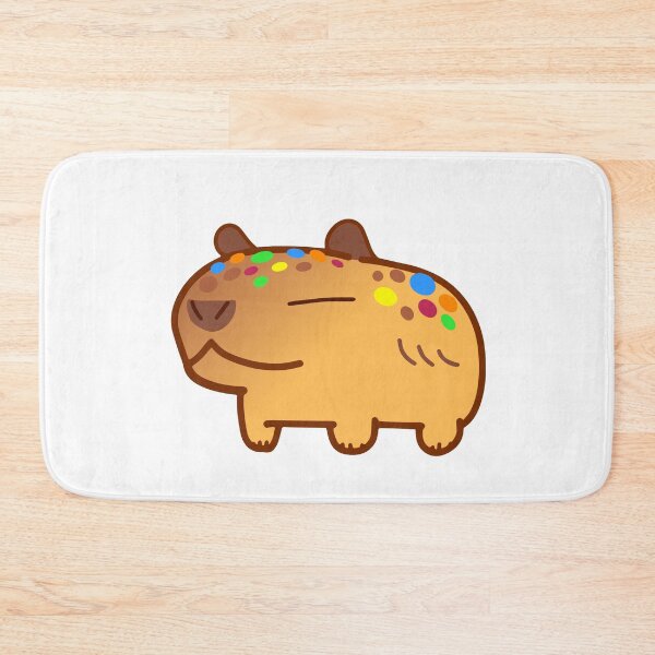 Item preview, One Golden Candy Chocolate Chip Cookie Capybara designed and sold by MiscibilityArt.
