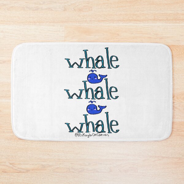 Item preview, Whale Whale Whale - Kayla On Canvas designed and sold by KaylaOnCanvas.