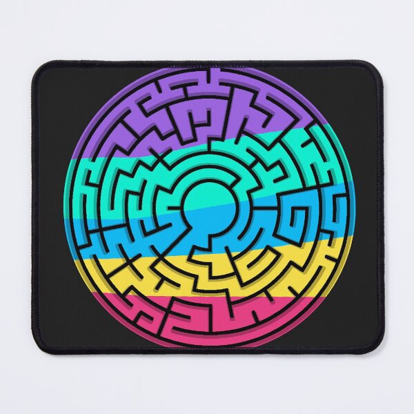 Item preview, Colorful Round Maze designed and sold by Chubuter.