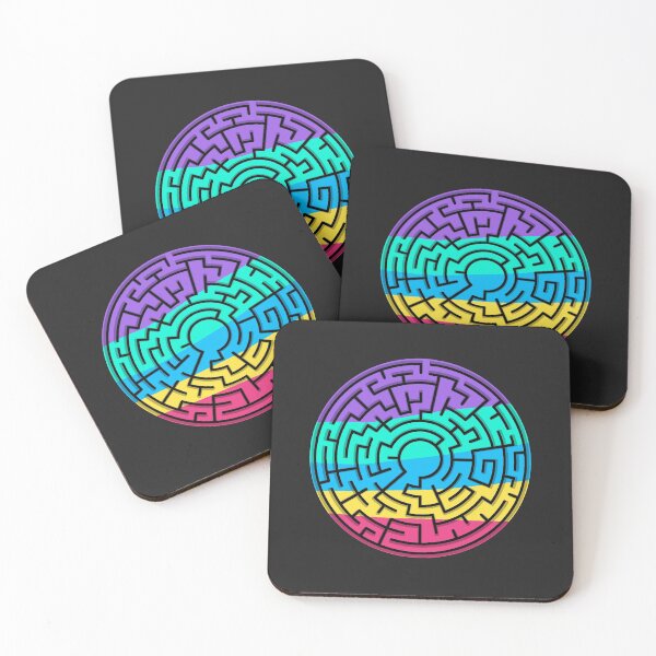 Item preview, Colorful Round Maze designed and sold by Chubuter.
