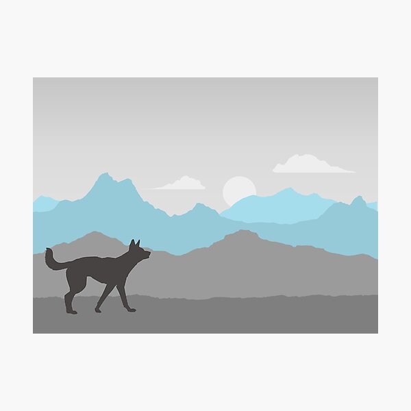 Item preview, Demi-boy Dingo Landscape designed and sold by FrostedDesigns.