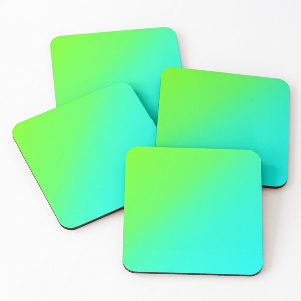 Item preview, Bright Green Fade to Bright Aqua Blue designed and sold by podartist.