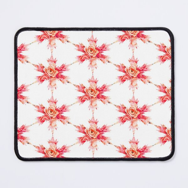 Item preview, Xmas Pink shades Roses Snowflakes Star by Iritof designed and sold by iritof.