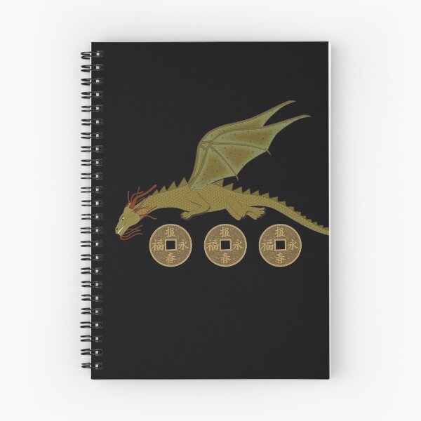 Item preview, Dragon and lucky coins for Prosperity Wealth Abundance designed and sold by Ocymvi.