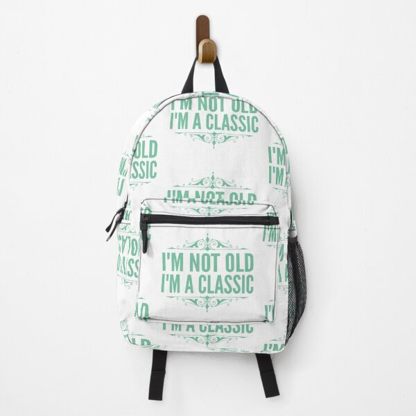 Item preview, I'm Not Old I'm A Classic Flat Green Typography Funny Quotes or Phase in Normal Style designed and sold by Vasabi88.