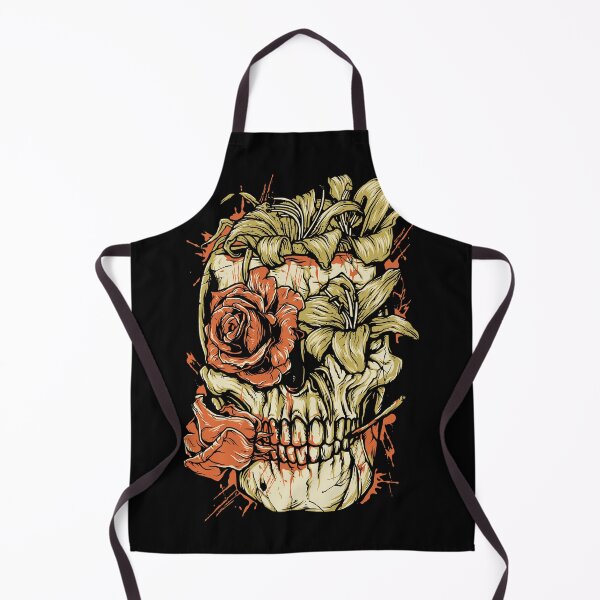 Item preview, floral skull designed and sold by bisly.