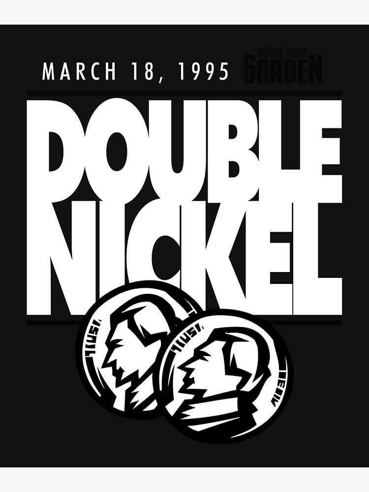 "Double Nickel" Poster by EastInADay Redbubble
