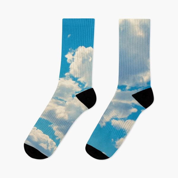 Item preview, Vintage Blue Sky with Puffy Clouds designed and sold by ColorfulPrints.