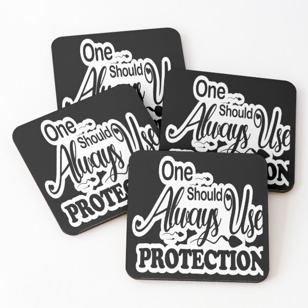 Item preview, One should always use protection designed and sold by pnkpopcorn.
