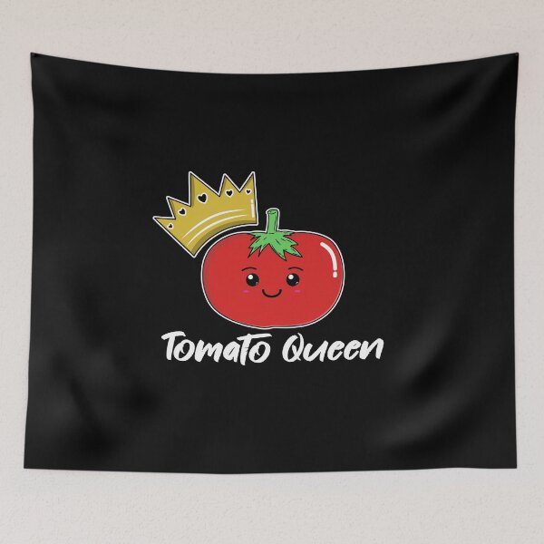 Item preview, Tomato Queen Cute Kawaii Tomato designed and sold by Kawaiindoodle.