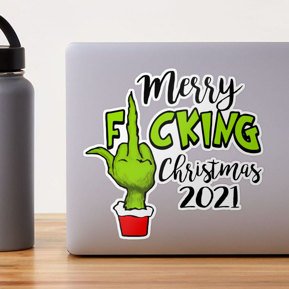 Grinch Merry F#cking Christmas Tumbler