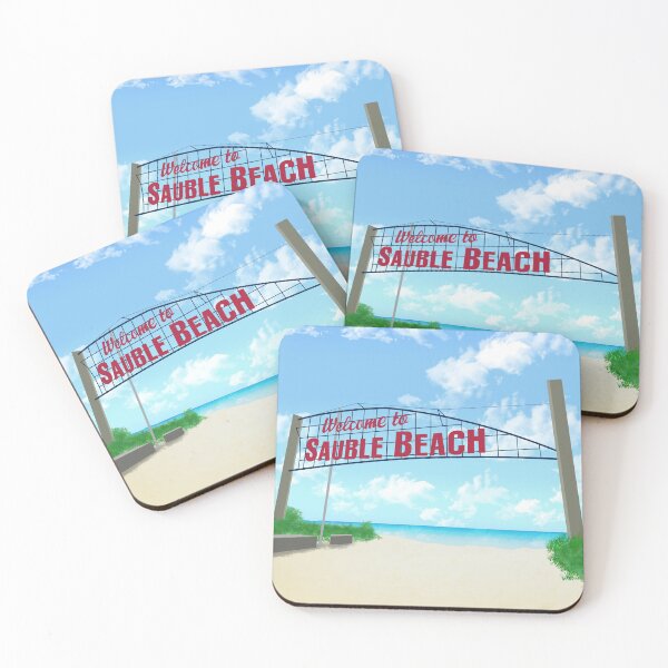 Item preview, Sauble Beach Print | Travel Poster | Bruce Peninsula | Beach Vibes | Ontario | Canada | Toronto | Wall Art | Poster | Gift | designed and sold by SmashingInkster.