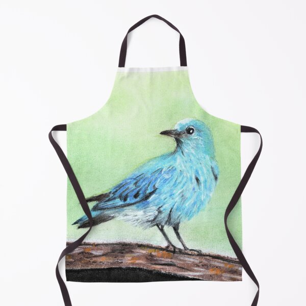 Item preview, Mountain Bluebird on Plank designed and sold by blissingart.