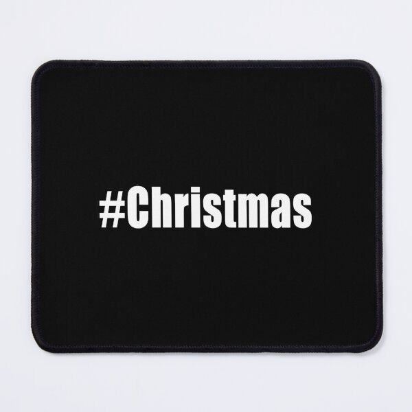 Item preview, Hashtag Christmas #Christmas Holiday Simple Text Design designed and sold by Jason Gilbert.