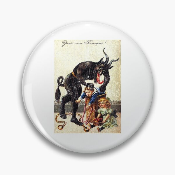 Item preview, Gruss Vom Krampus Horror Christmas Art Creepy Evil Santa Fun designed and sold by Hennes643.