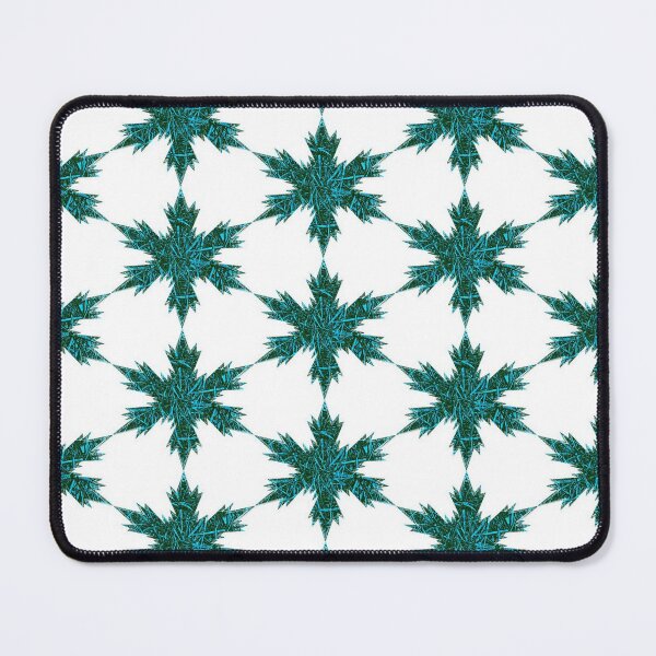 Item preview, Xmas Snowflakes Forest Green Star by Iritof designed and sold by iritof.