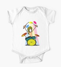 Drummer Cartoon One Piece - Short Sleeve