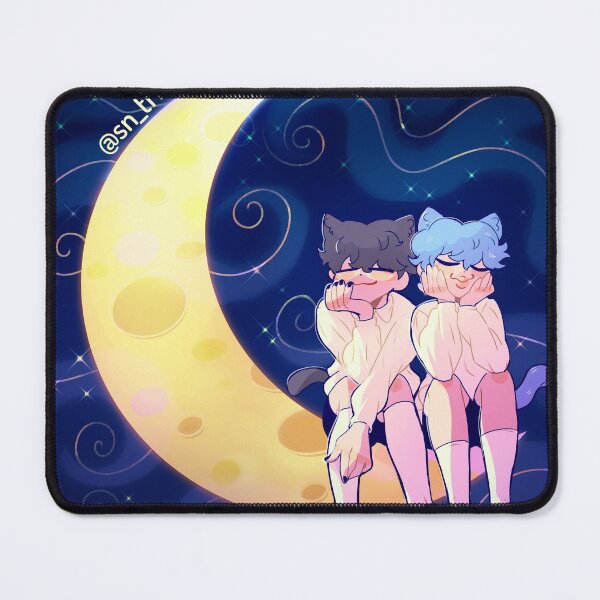 Item preview, Yoonmin sitting on the Moon designed and sold by Beatrixyarritu.