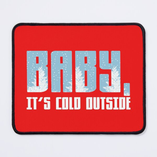 Item preview, Baby It’s Cold Outside Christmas Holiday Snowman Snowflakes designed and sold by Capiral Bucketlist.