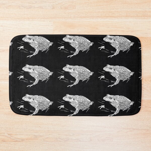 Item preview, Frog - Lino Print designed and sold by Drifting-Photo.