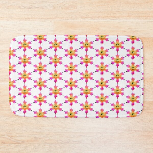 Item preview, Xmas Snowflakes Star Pink Yellow flower by Iritof designed and sold by iritof.