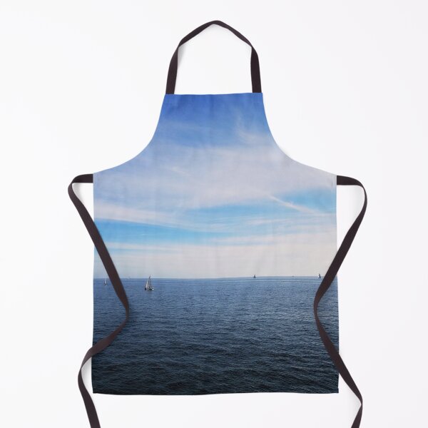 Item preview, Sailboats in the Ocean with Blue Skies designed and sold by ColorfulPrints.