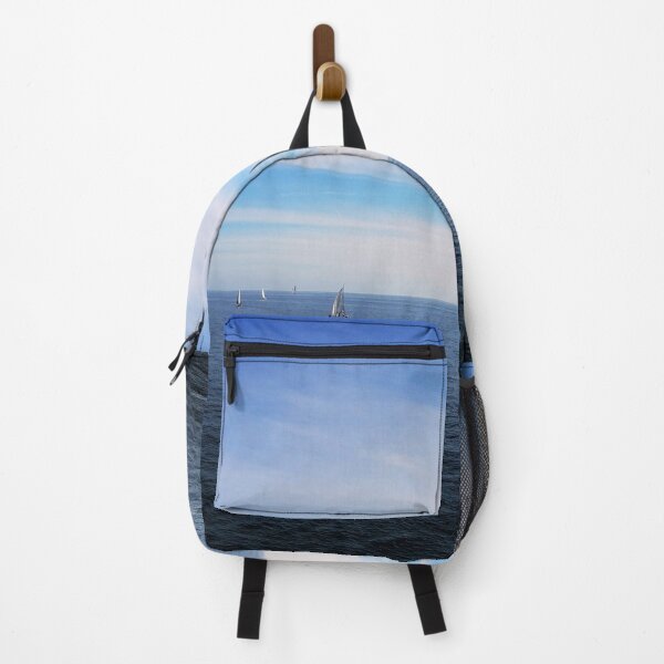 Item preview, Sailboats in the Ocean with Blue Skies designed and sold by ColorfulPrints.