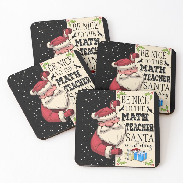 Item preview, Fun Santa Is Watching Christmas Joke Be Nice to the Teacher designed and sold by DsignTByMason.