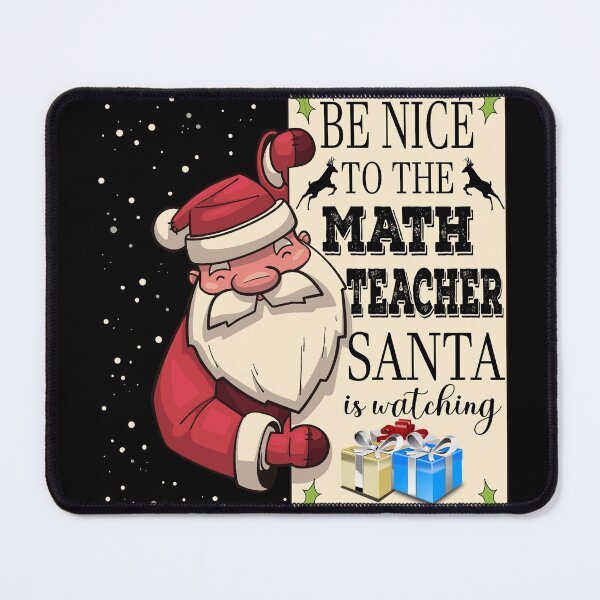 Item preview, Fun Santa Is Watching Christmas Joke Be Nice to the Teacher designed and sold by DsignTByMason.