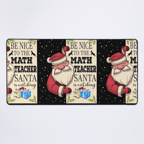 Item preview, Fun Santa Is Watching Christmas Joke Be Nice to the Teacher designed and sold by DsignTByMason.