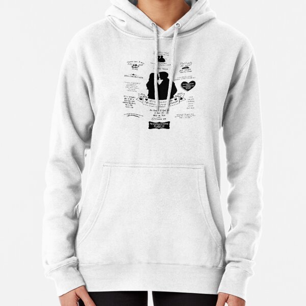 Captain Swan "Iconic Quotes" Silhouette Design 2 Pullover Hoodie