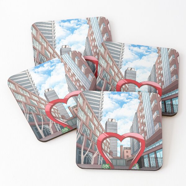 Item preview, Toronto Distillery District Heart | Toronto Prints | Toronto Wall Art | Poster | Illustration | Gift | Travel Print | designed and sold by SmashingInkster.