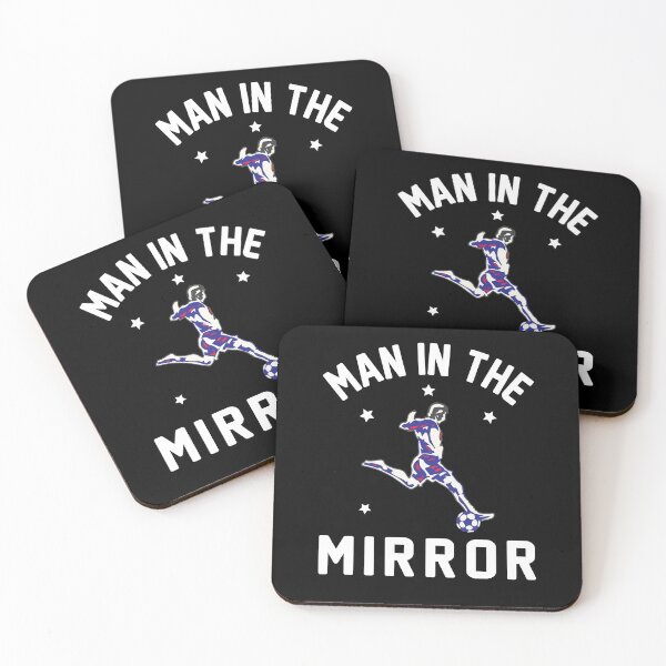 Item preview, MAN IN THE MIRROR CHRISTIAN SOCCER T-SHIRT designed and sold by bigerdan.