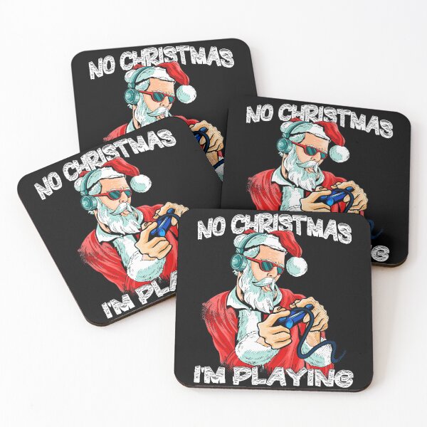 Item preview, Santa Gamer No Christmas i'm Playing Video Games Gaming Lovers designed and sold by tincho86tb.