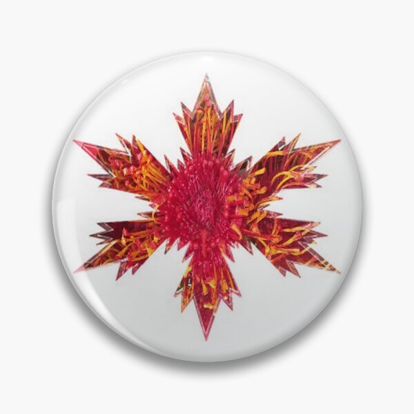 Item preview, Xmas Snowflakes Star Red-Pink Yellow by Iritof designed and sold by iritof.