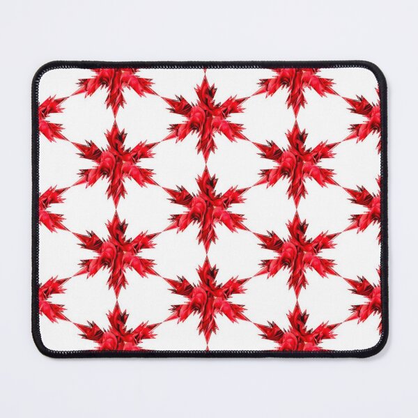 Item preview, Xmas Snowflakes Star Red-Pink Petals by Iritof designed and sold by iritof.